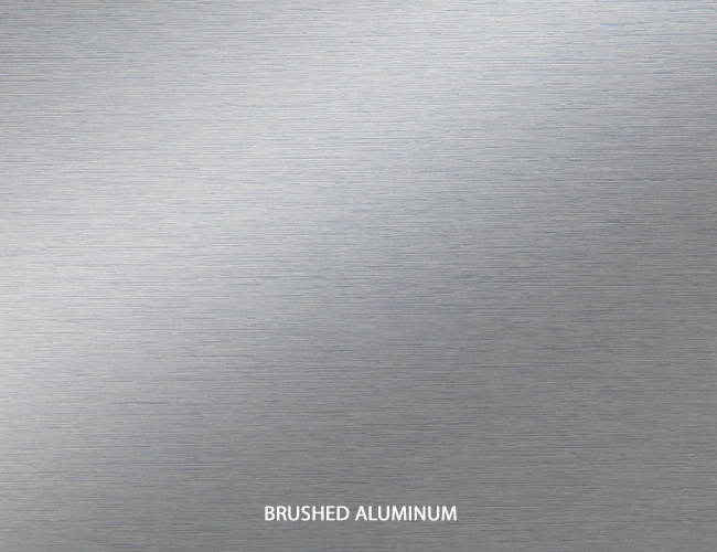 Brushed Aluminium